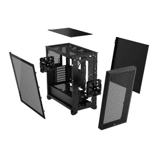 (image for) Corsair 3000D Airflow Black Tempered Glass Mid-Tower ATX Case